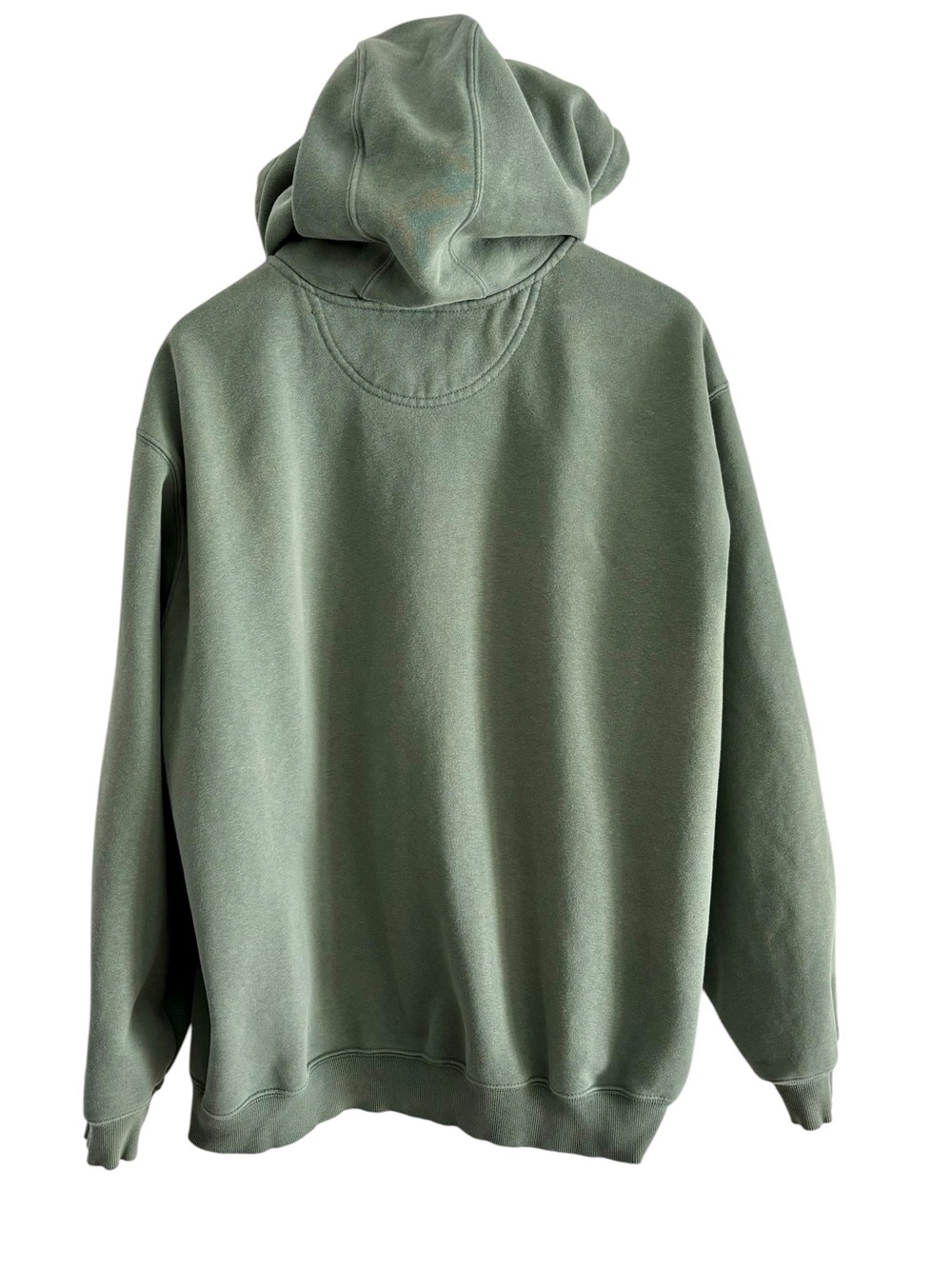 Carhartt heavyweight full zip hooded sweat shirt in light green. K185 MKG - Picture 4 of 11